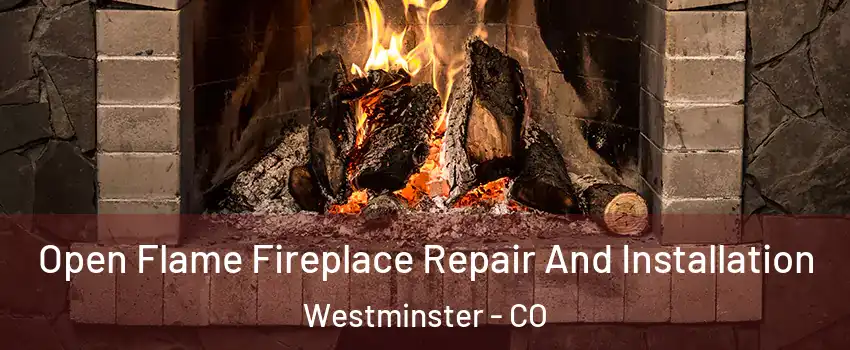  Open Flame Fireplace Repair And Installation Westminster - CO